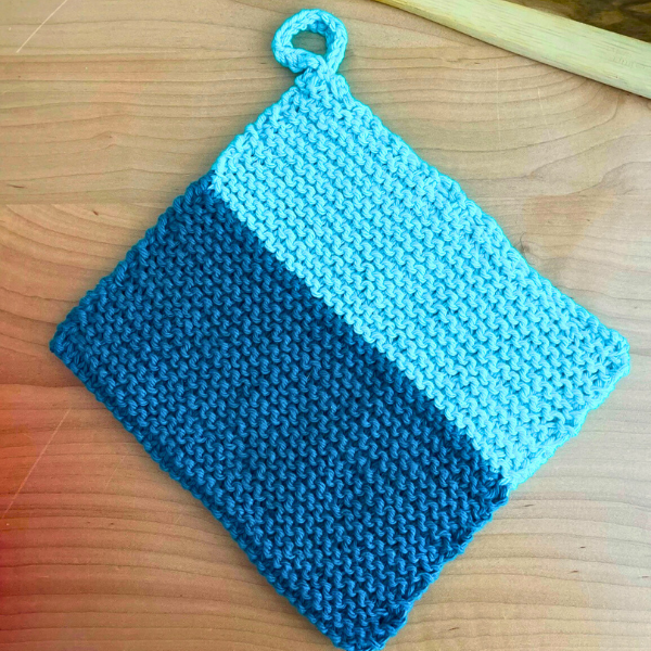 potholder knitting pattern